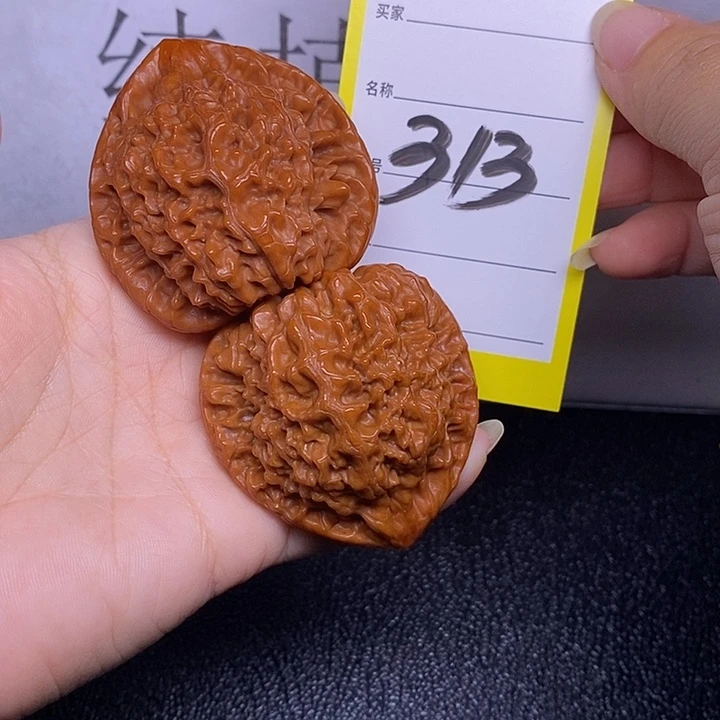 把件文玩核桃313/48官帽