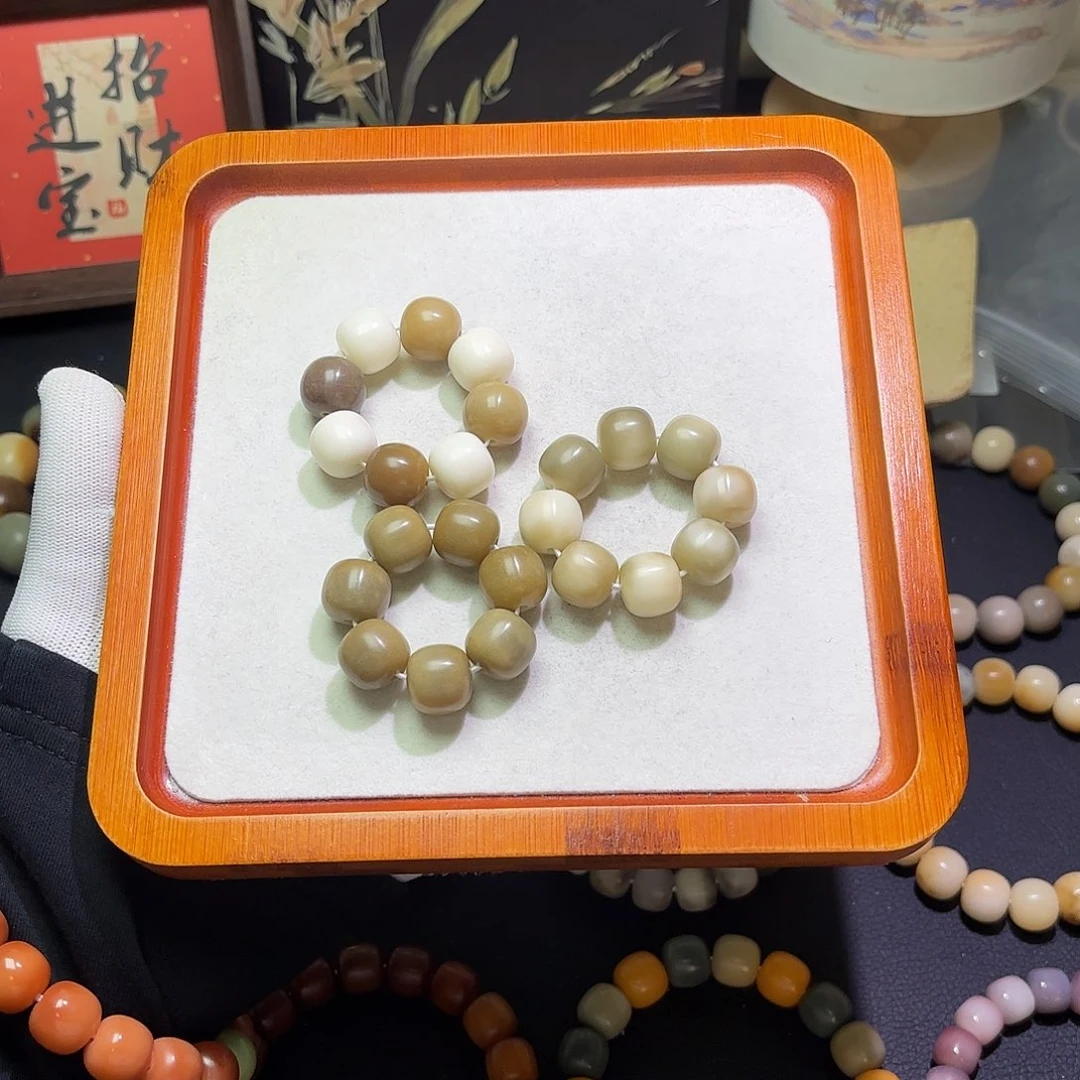 菩提根/象牙果吊坠手捻微瑕020