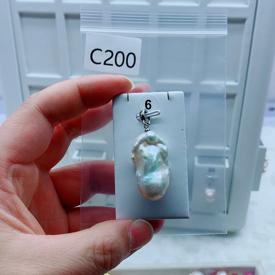 吊坠(不含链)合金淡水珍珠