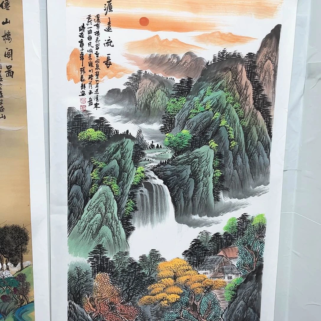 国画国画作品宣纸纯手绘