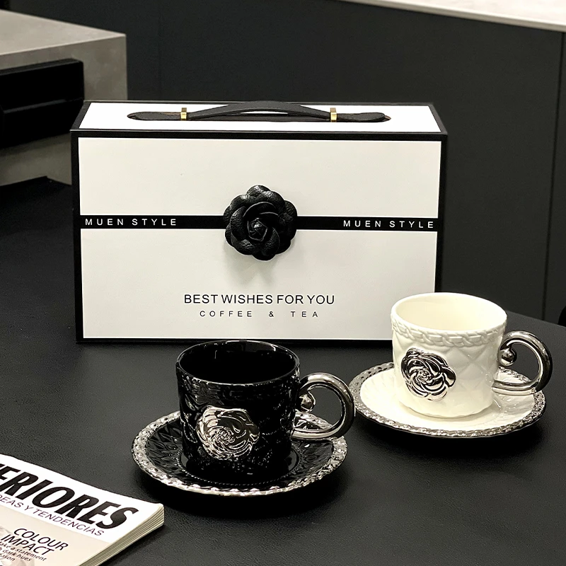 高档礼盒咖啡杯子套装精致搬家乔迁新居闺蜜结婚新婚生日礼物女生