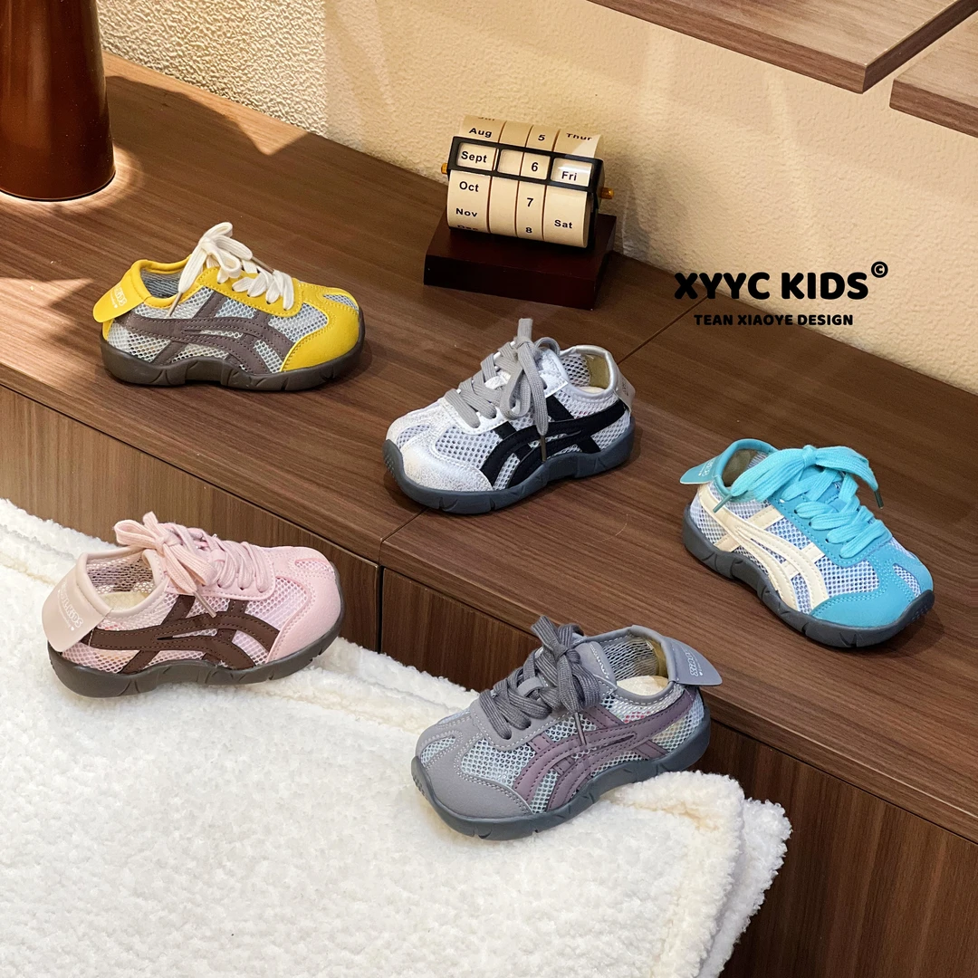 【韩国版！特价 清！】夏季透网休闲防滑儿童运动休闲鞋男女童机能鞋