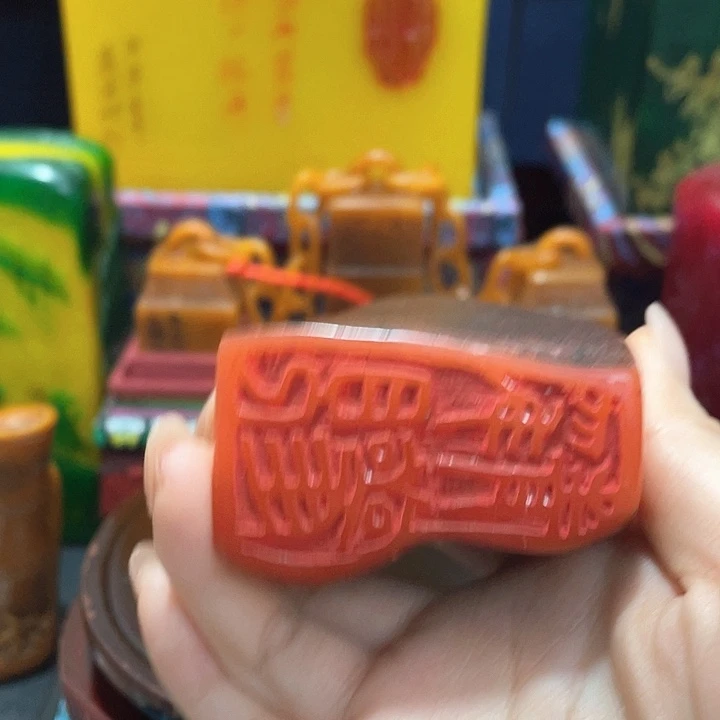 寿山石印石篆刻印章引首章闲章姓名章生日礼物