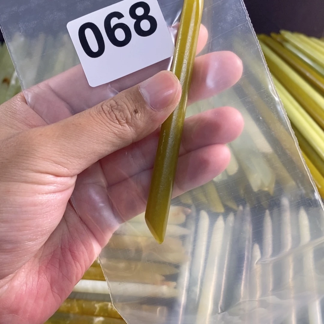 未镶嵌蛇纹石玉发簪