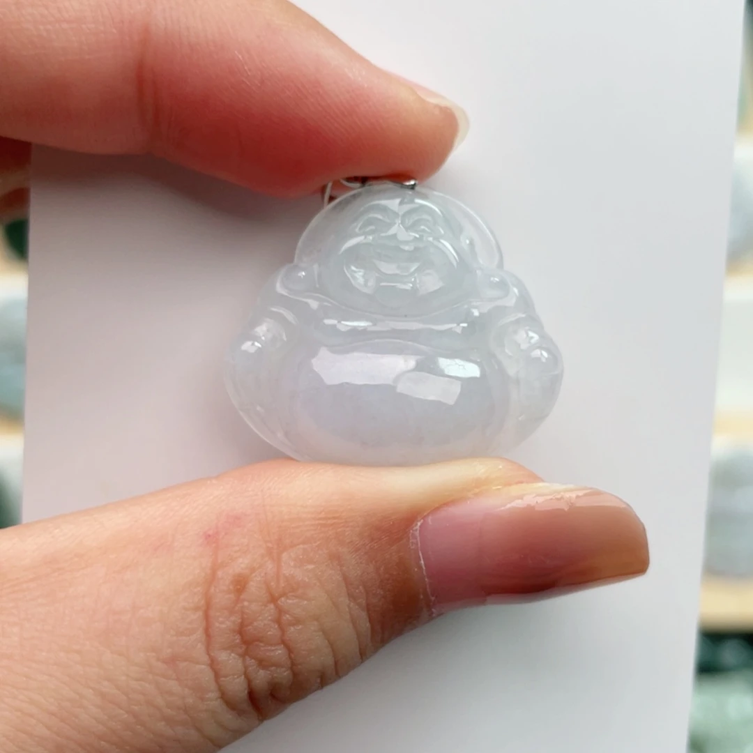 颈饰未镶嵌翡翠佛公