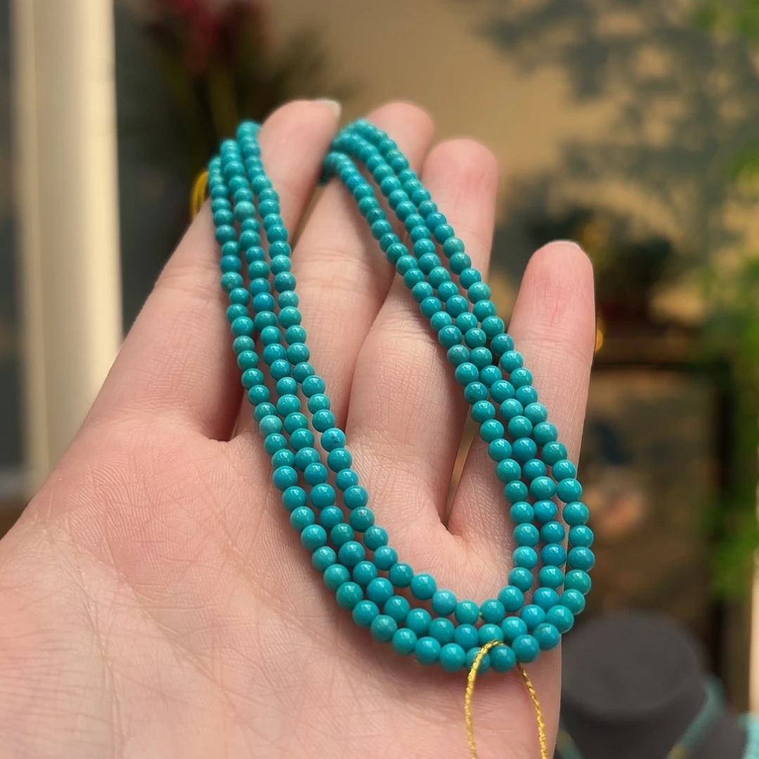 绿松石未镶嵌颈饰