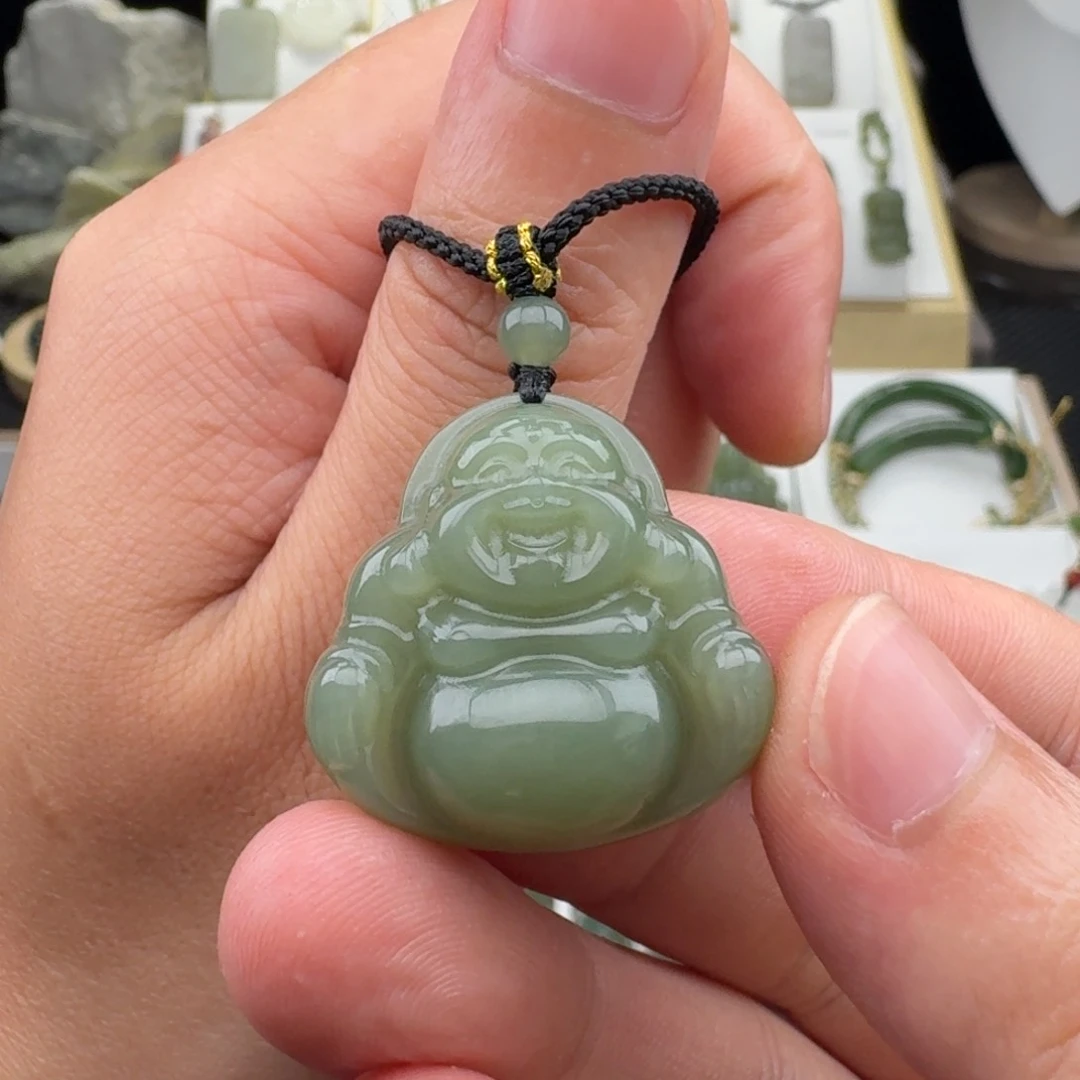 愿****和田玉未镶嵌颈饰