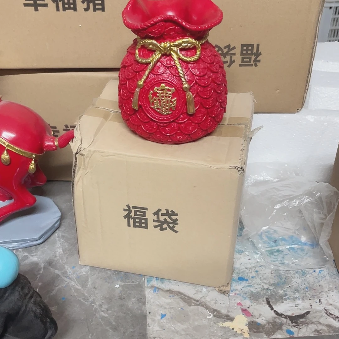 有机玻璃大红福袋111111111