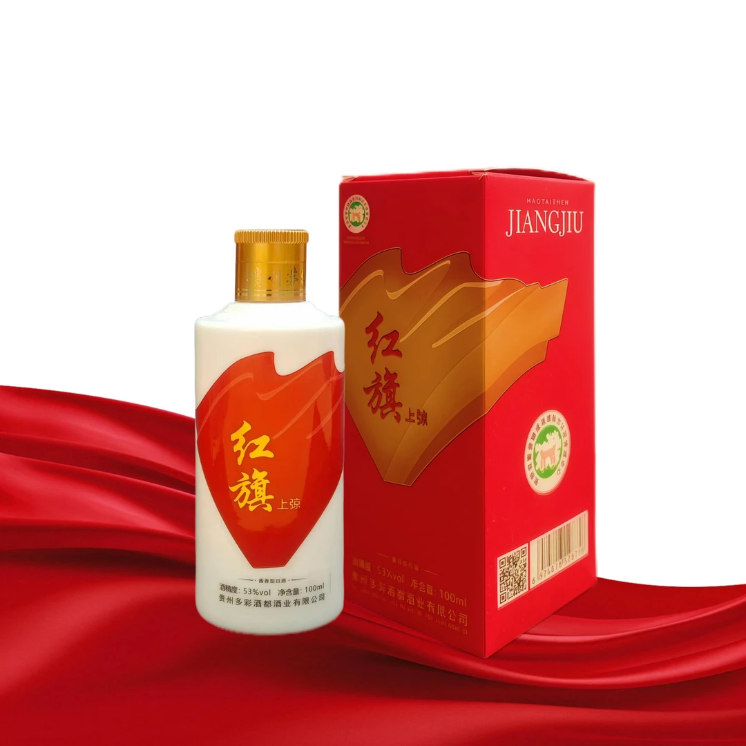 红旗上弶红旗上弶酱香型白酒53度100ML53%Vol100