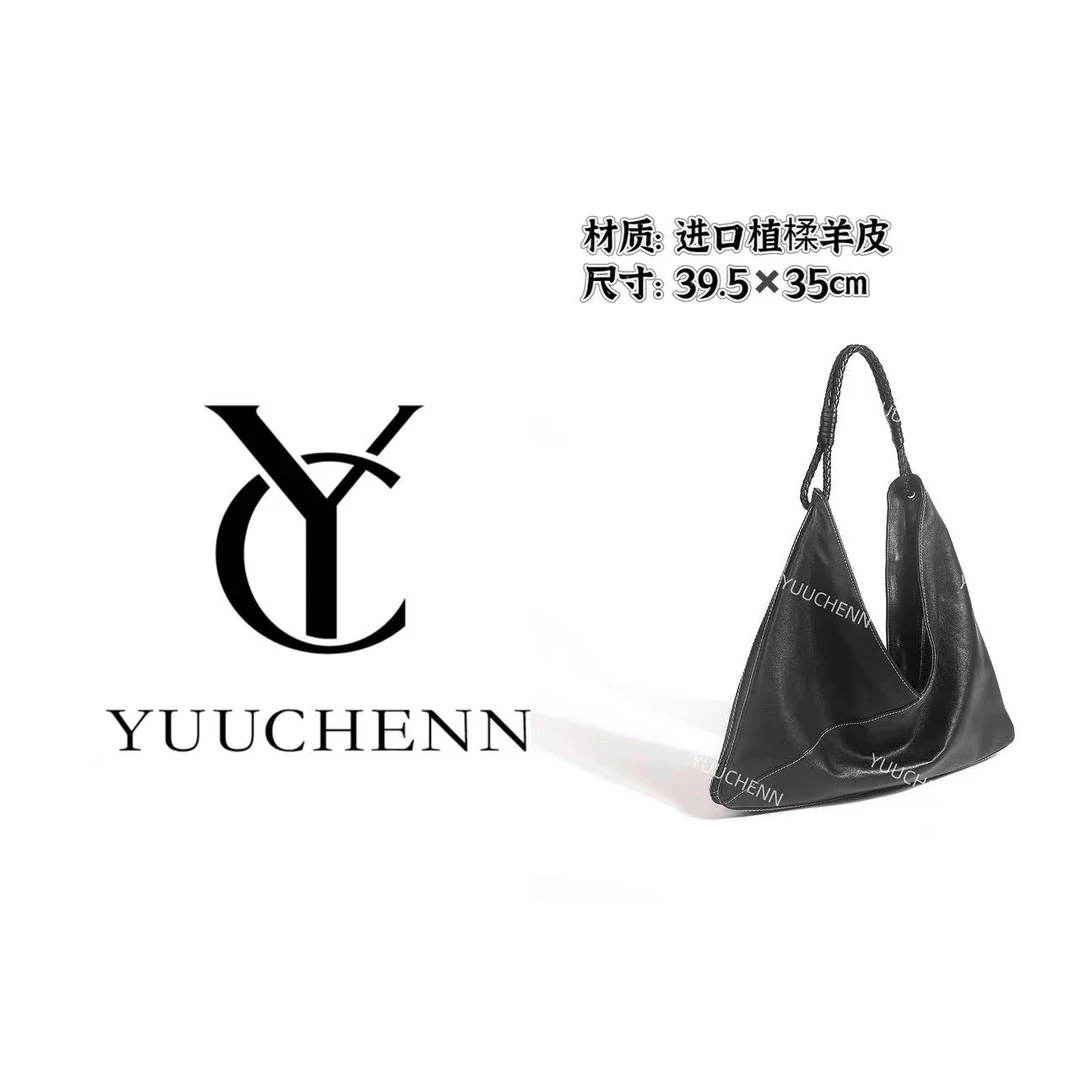 YUUCHENN/39.5cm原创设计高定真皮包 HH2268