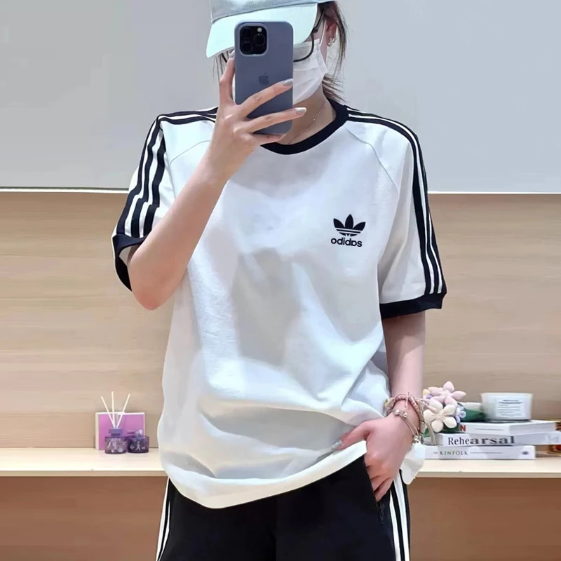 【讟-内购福利】夏季新款宽松透气运动休闲T恤男女同款