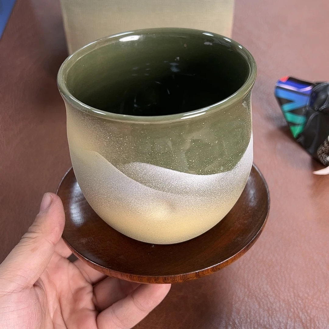 【闪购商品】九谷花盆 瓷器瓷器瓷器瓷器