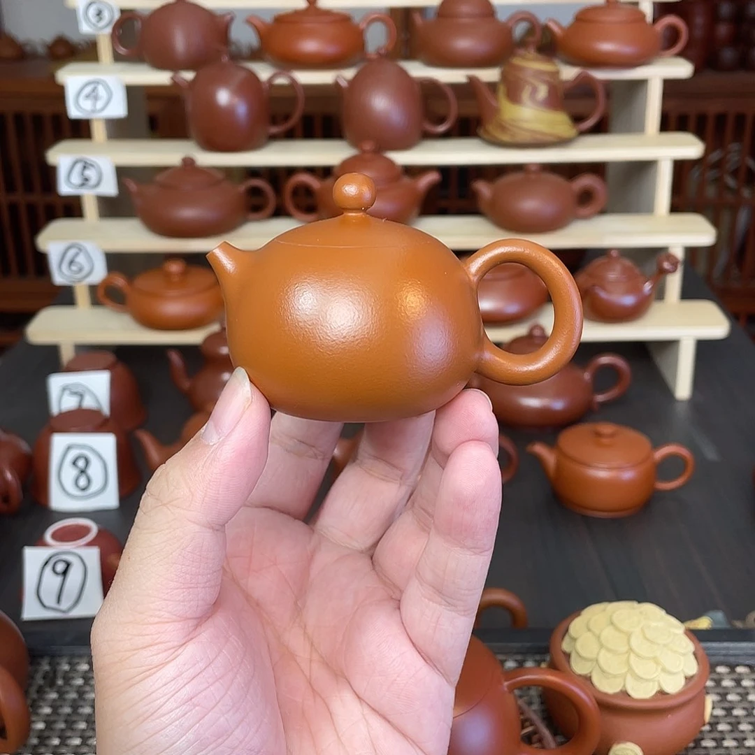 林***大茶壶紫砂鸡蛋黄西施