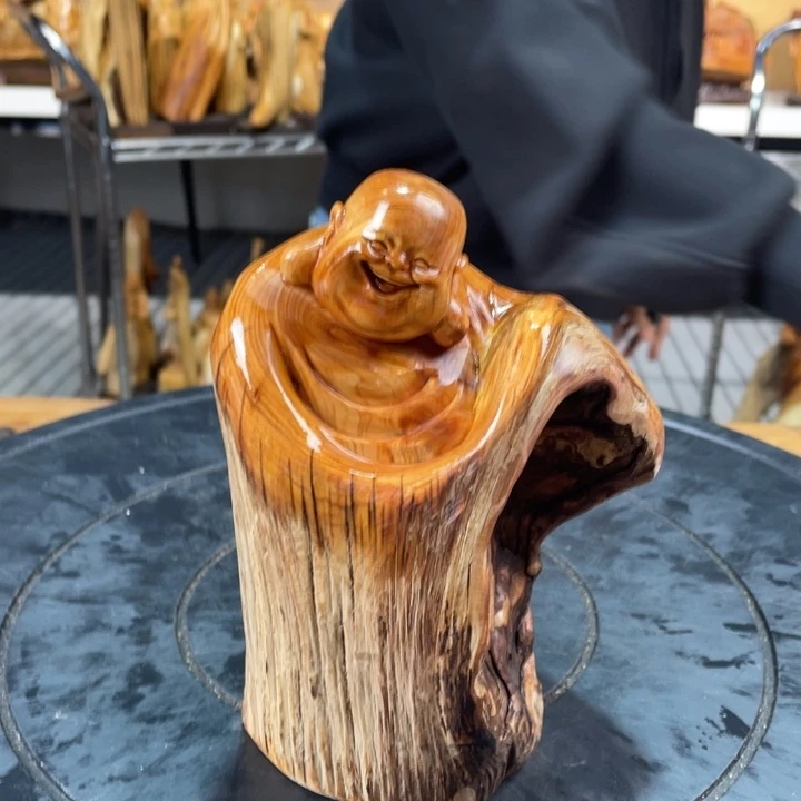 柏木（崖柏）手把件