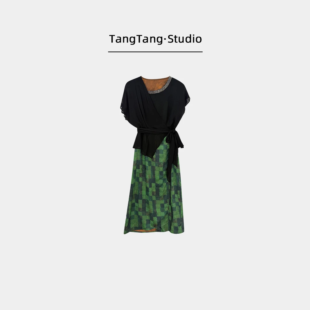 【TangTang·Studio】绿野仙踪连衣裙气质时尚休闲百搭-126285