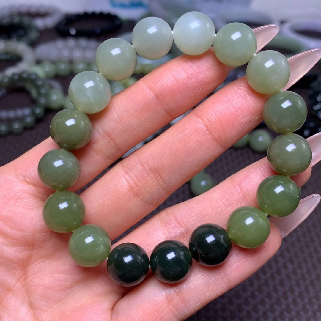 未镶嵌手串和田玉卡12