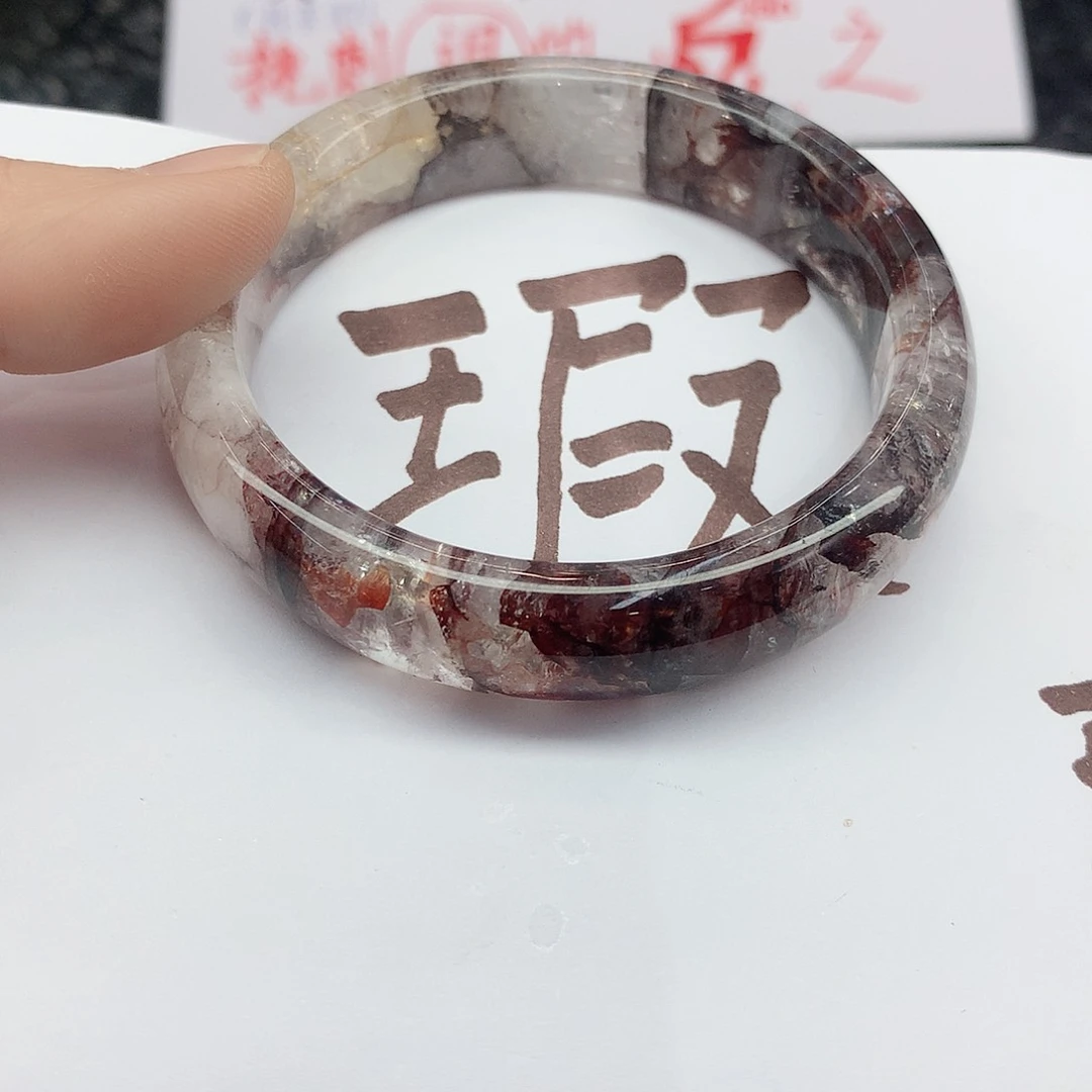 水晶手镯未镶嵌458（5556 瑕疵