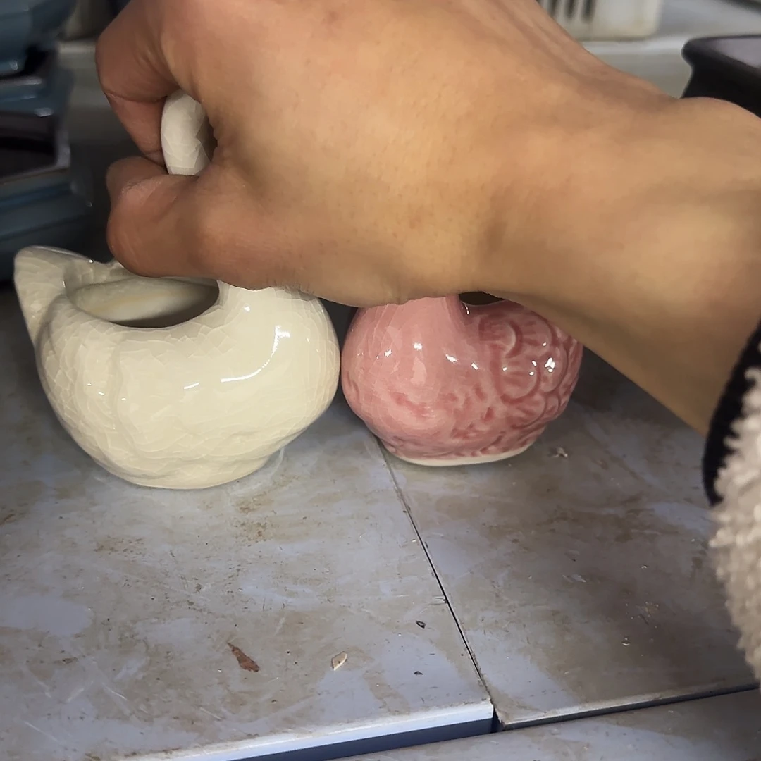 陶瓷2个··订单自动合并·口径误差0.5左右··