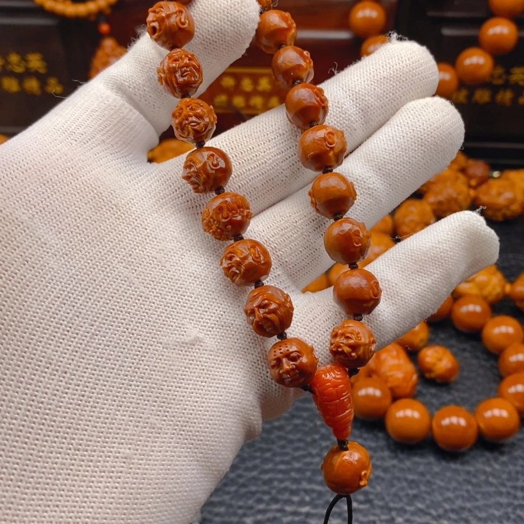 橄榄核手串/手链知**乐许静健1.1十八罗汉