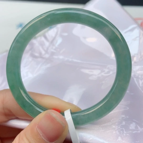 未镶嵌手镯翡翠51圆条