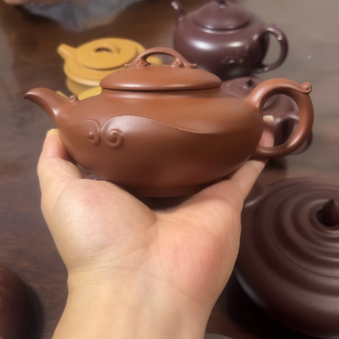 茶壶紫砂宜兴原矿紫砂壶手工艺品