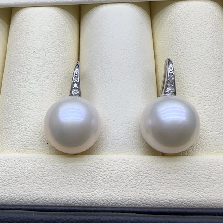 淡水珍珠摆件未镶嵌纯银高跟鞋12.3mm