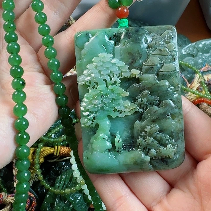 和田玉挂件未镶嵌