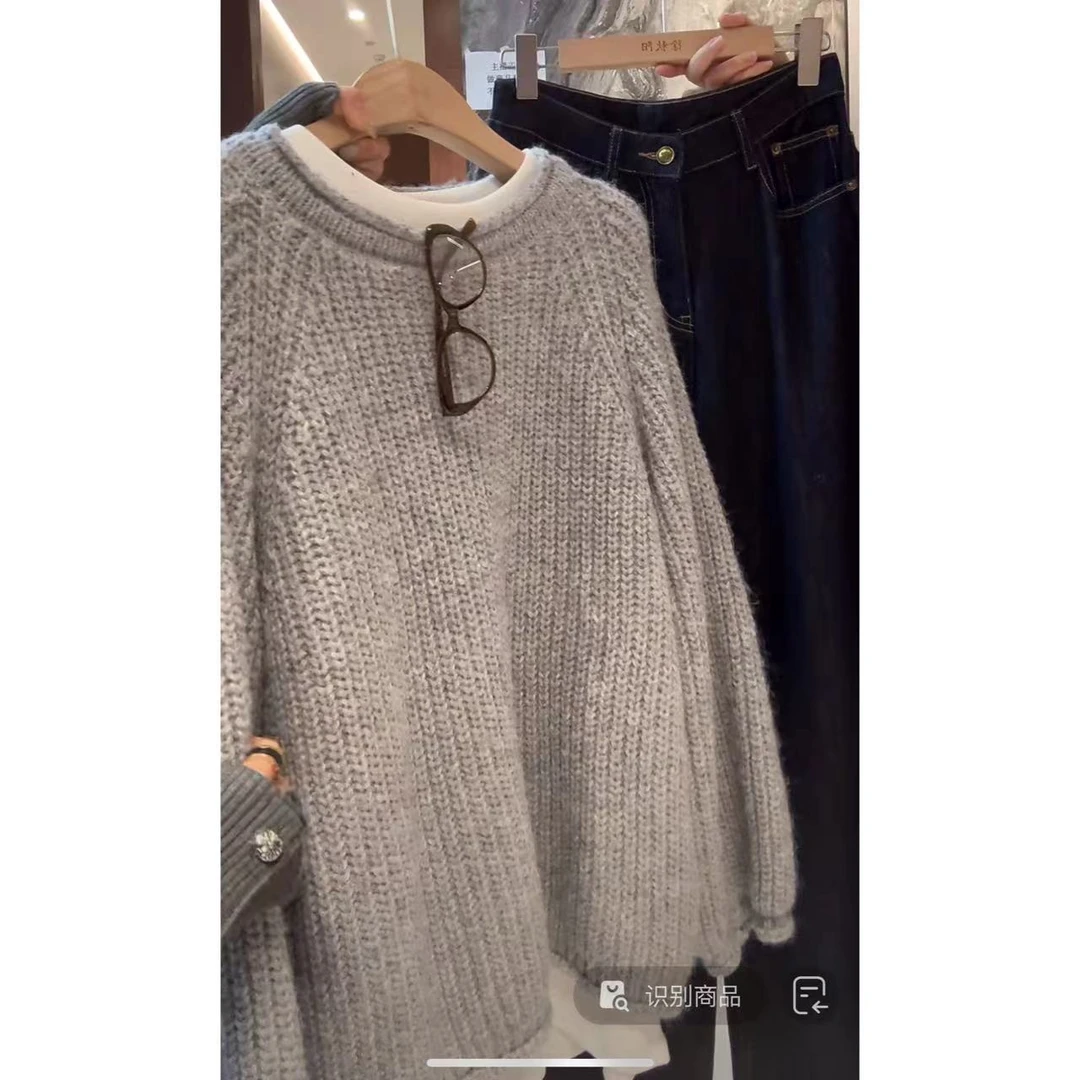 徐秋阳  捕捉温暖   百搭时尚休闲设计感显瘦显白毛衣