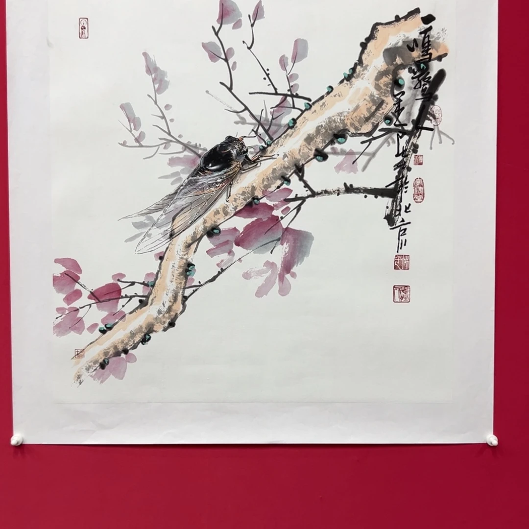 国画柳平4平尺精品精品