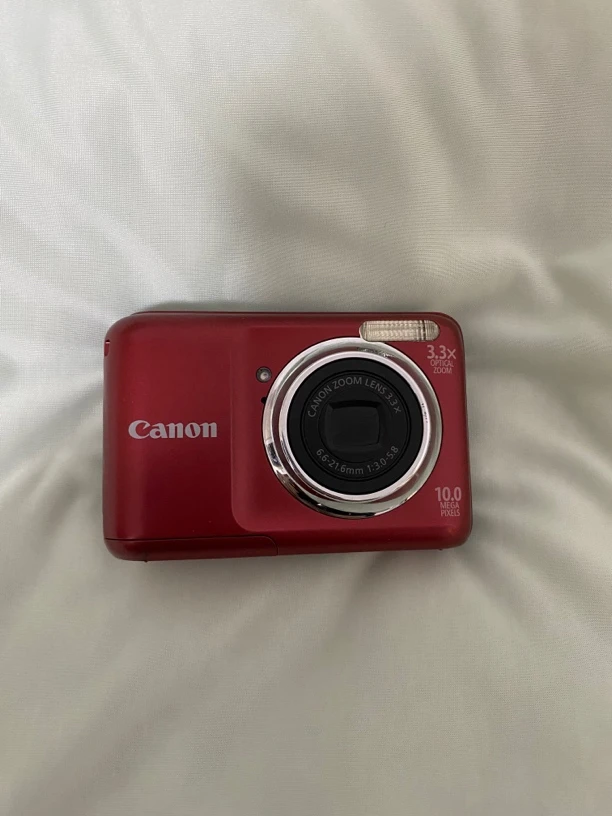 9新 Canon/佳能 a800红色1000w像素ccd数码相机