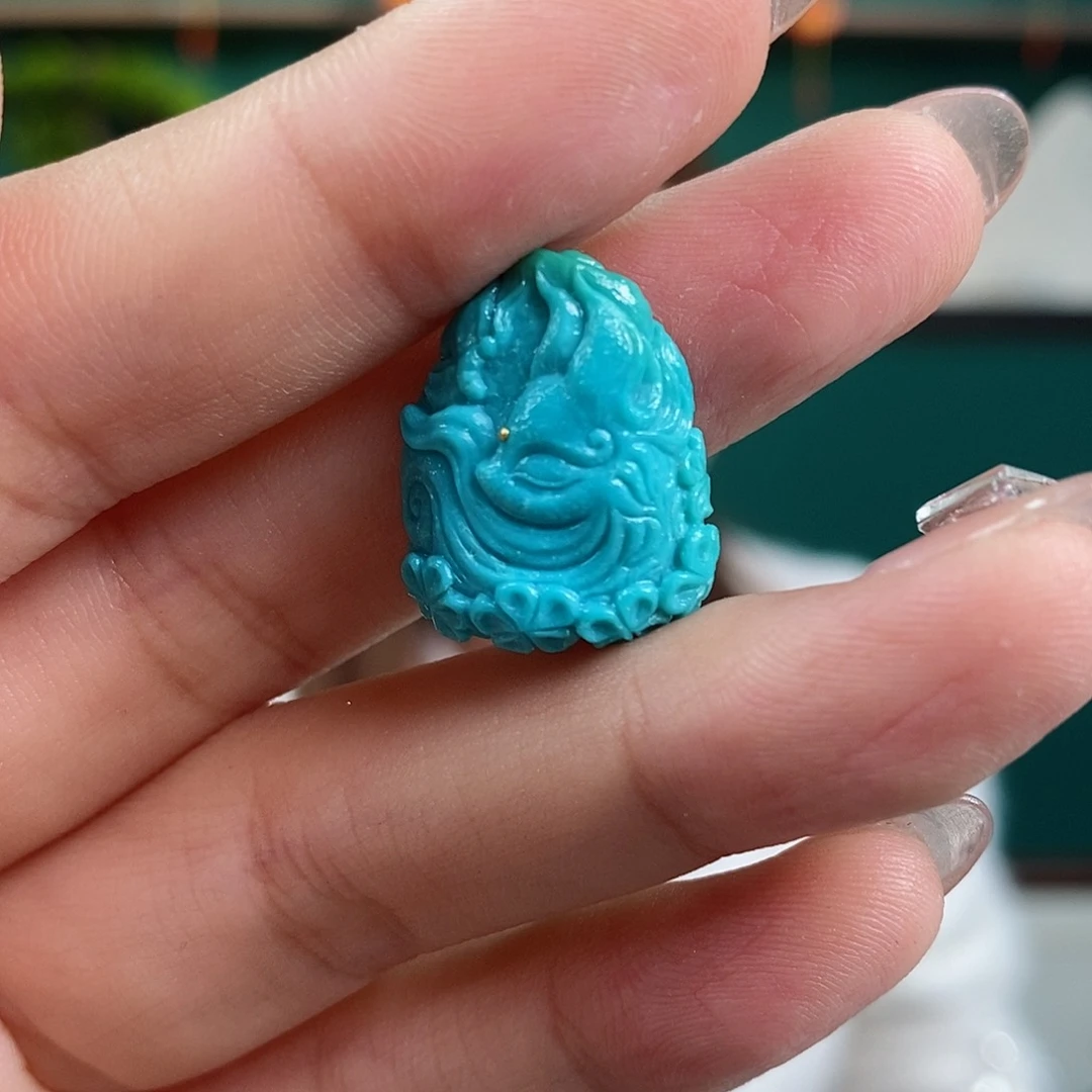 绿松石珠宝奇石未镶嵌