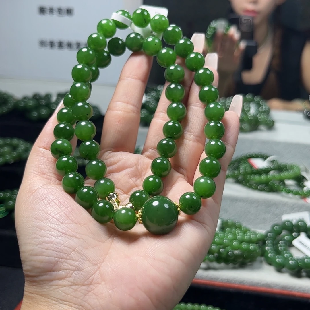 未镶嵌手链和田玉（碧玉）10