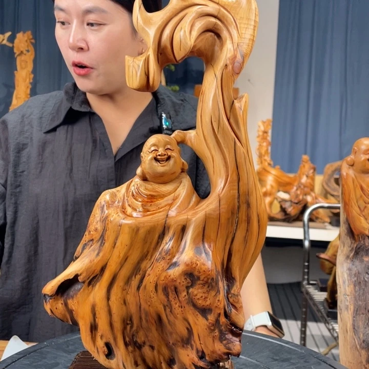 柏木（崖柏）随型摆件