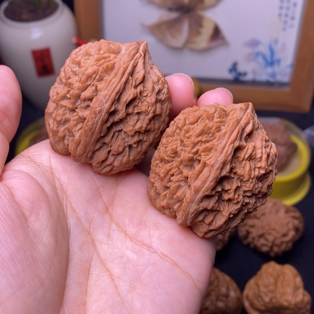 把件文玩核桃36大蒜头