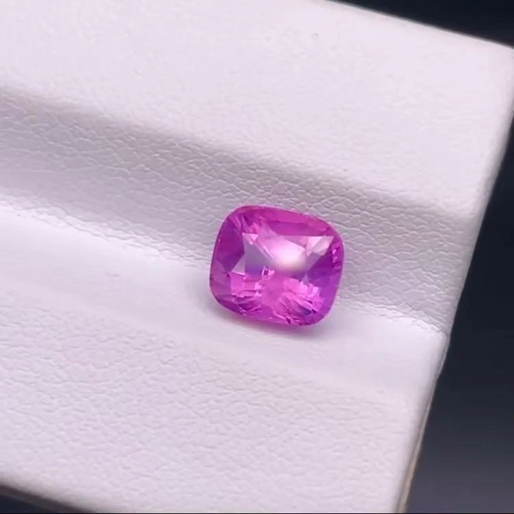 天然无烧斯里兰卡紫蓝宝石 2.50克拉