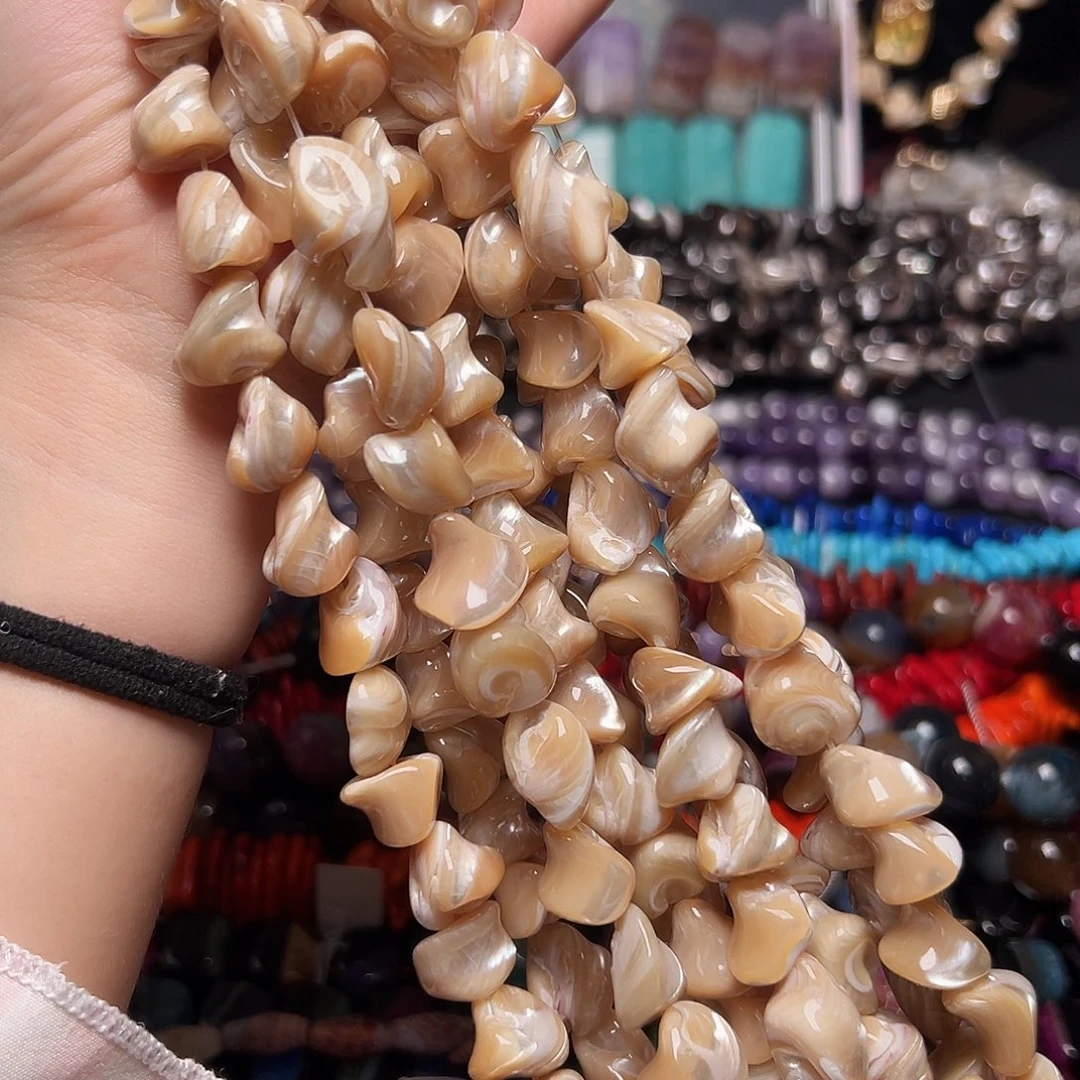 玛瑙/玉髓足银镶嵌珠宝半成品Z699螺12mm