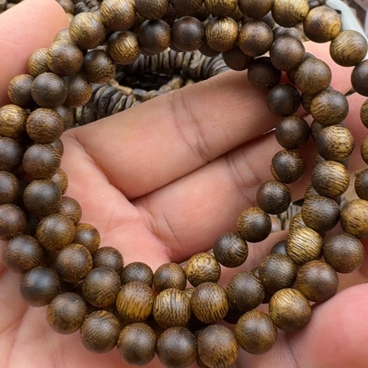 沉香手串张勺子手串16克