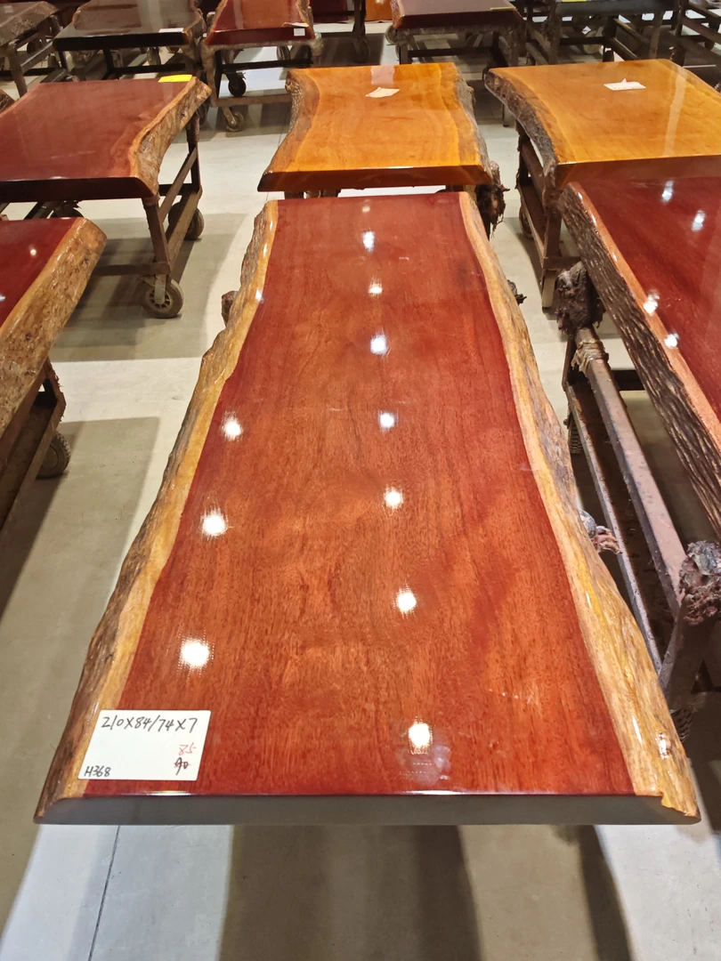 非洲进口整板纯原木大板桌，书桌、餐桌、茶桌