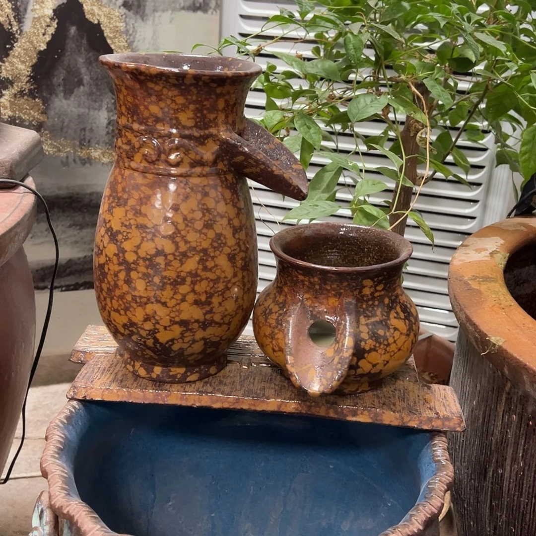 紫砂花盆流水罐不含任何件