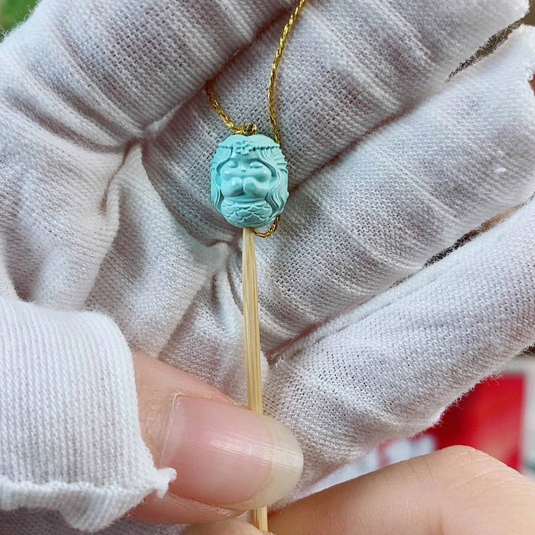 未镶嵌绿松石珠宝奇石