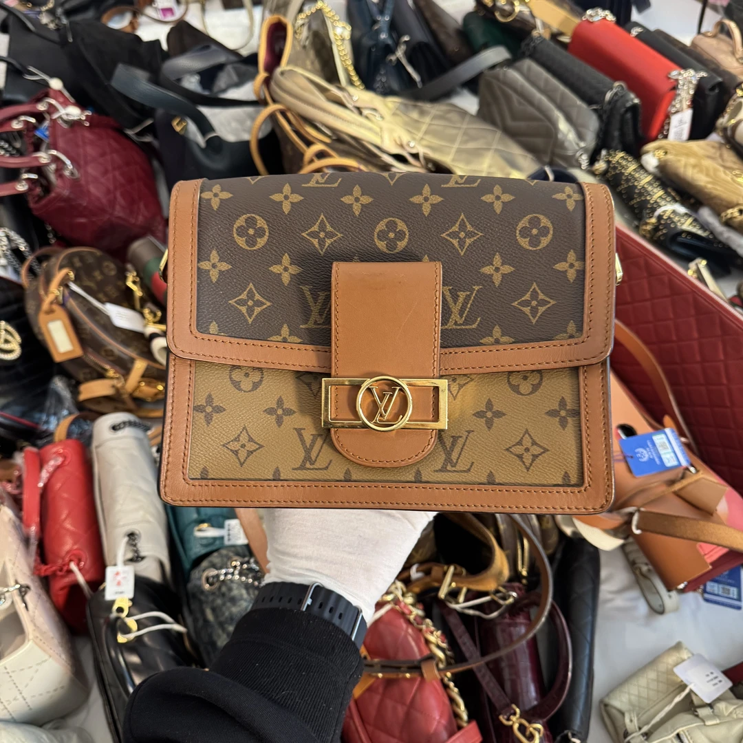 95新 LouisVuitton/路易威登 达芙妮中号斜跨包/龙龙在包展