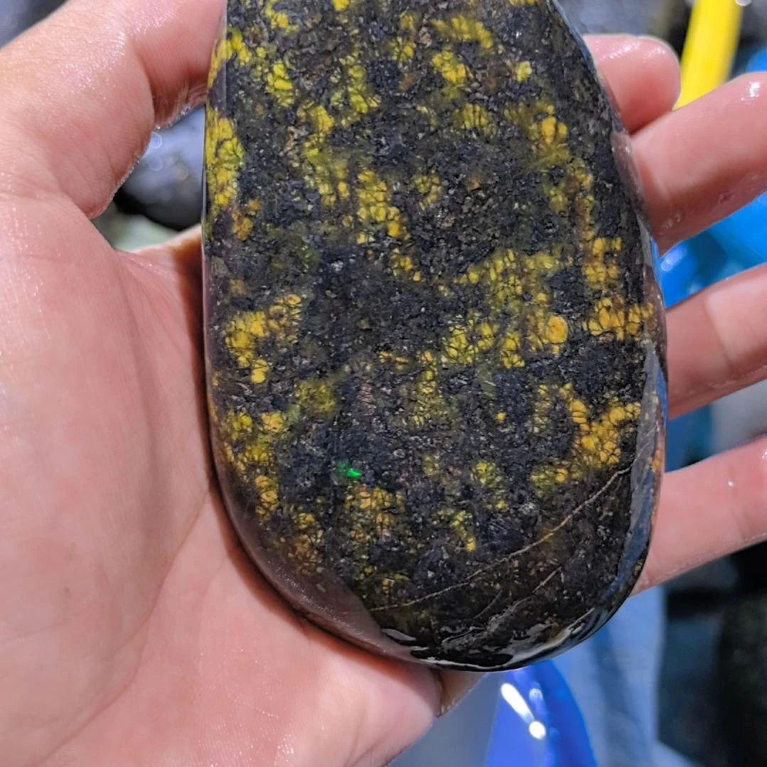 身***悦木藏玉药王石原石一个