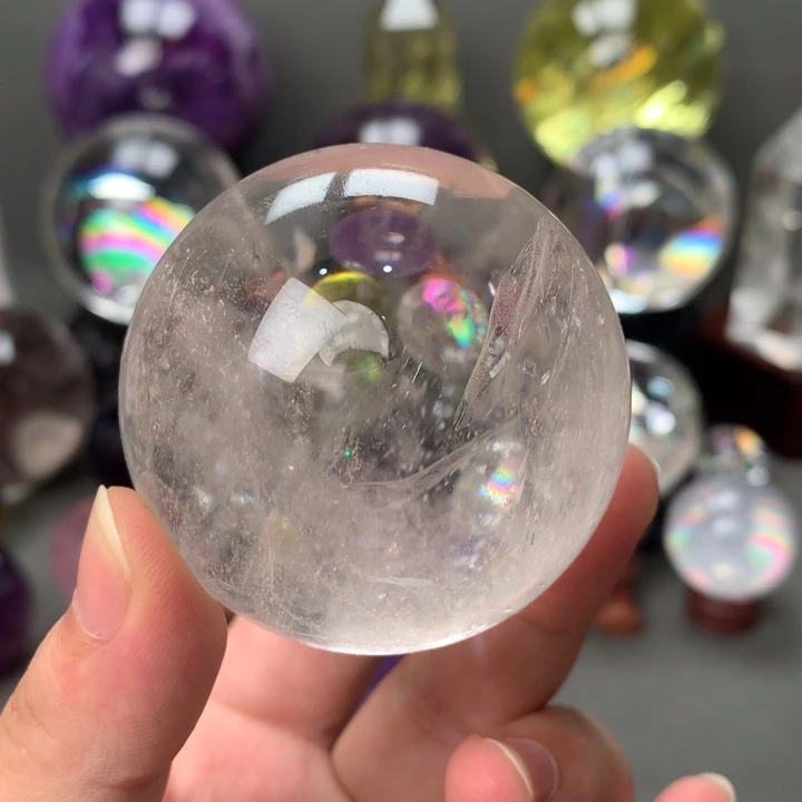 未镶嵌珠宝半成品水晶水晶5.5