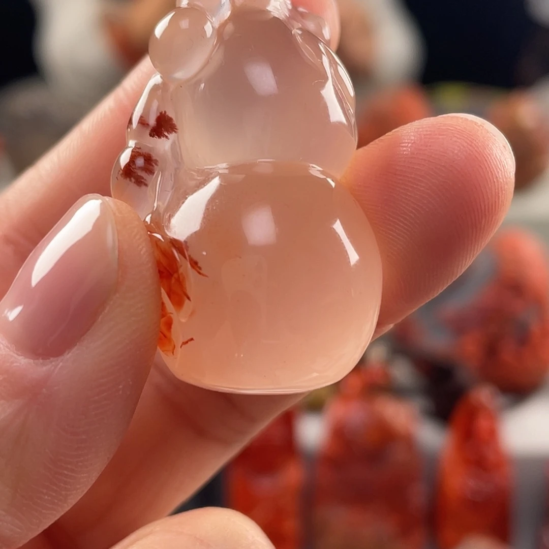 南红玛瑙未镶嵌颈饰