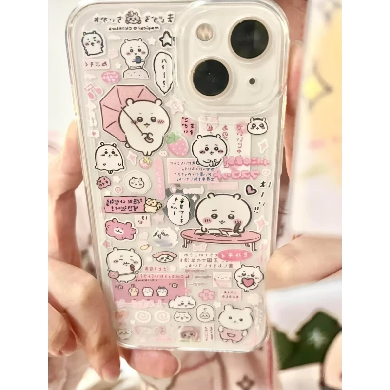 奥菲顿粉色草莓吉伊适用iPhone16苹果15手机壳华为vivo小米oppo套