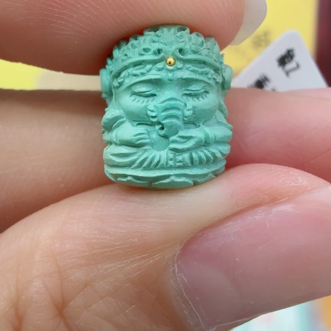 未镶嵌绿松石珠宝奇石