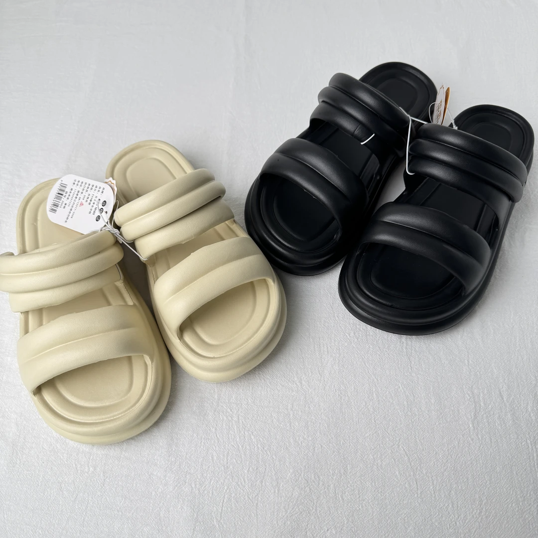 凉拖鞋女夏季百搭防滑云朵踩屎感沙滩凉拖