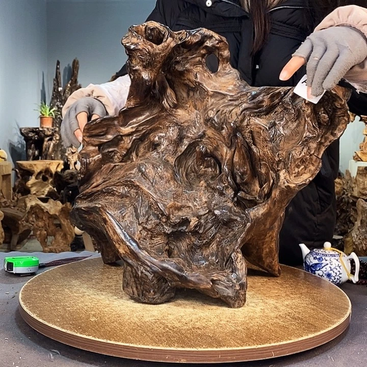 茶盏善*668株木的随行的根艺