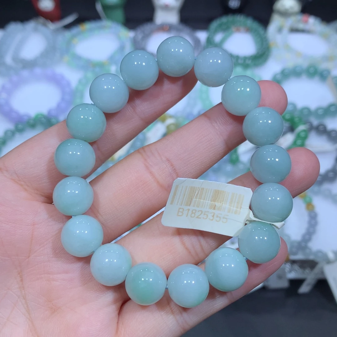 未镶嵌手串翡翠天然