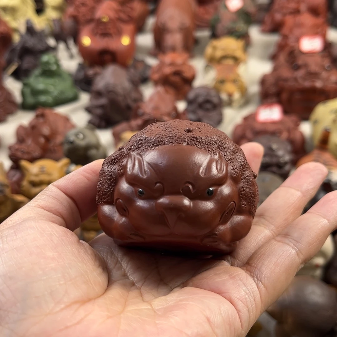 紫砂茶宠紫砂金蟾